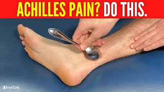 How to Relieve Achilles Tendonitis in SECONDS [upl. by Barbara383]