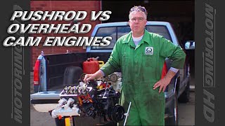 Pushrod VS Overhead Cam Engines  Motoring TV Classics [upl. by Nyleahs199]