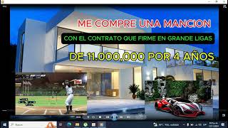 CONTRATA MILLONARIA DEL PROSPECTO Miguel mañón en MLB THE SHOW 10 en psp [upl. by Mikah]