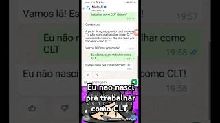 Eu não nasci pra trabalhar como CLT meme naodeixaflopar nnflopaa [upl. by Eissac]