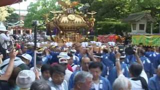 平成21年 富岡八幡宮 二之宮宮出し [upl. by Minica]