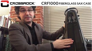 Crossrock CRF1000 Alto Saxophone  Case Review by Jared Holaday [upl. by Gawlas]