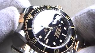 ROLEX Ref16613 Submariner ROLESOR with original bracelet ロレックス サブマリーナー [upl. by Neneek590]