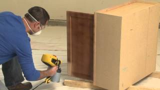 Staining Cabinets [upl. by Rochkind]