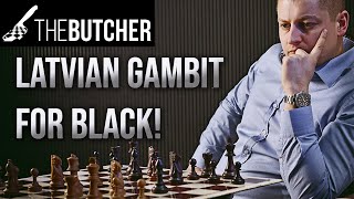 World First Chess Master Teaches Latvian Gambit for Black [upl. by Willing973]