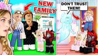 We Got ADOPTED By A RICH FAMILY With A DARK SECRET In Adopt Me Roblox [upl. by Jaunita]