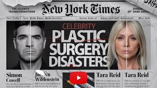 Top 10 Celebrity Plastic Surgeries That Went Unexpectedly Wrong Shocking Transformations [upl. by Hadeehuat]