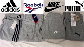 TOP 4 sports track pants review Adidas vs Reebok vs Nike vs Puma [upl. by Nere]