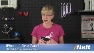 How To Replace The iPhone 4s Rear Panel [upl. by Zedekiah432]