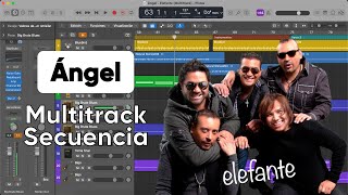 Ángel  Elefante Multitrack Secuencia  DELALBA [upl. by Ahab]