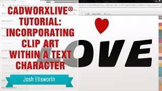 CadworxLIVE® Tutorial Incorporating Clip Art Within a Text Character [upl. by Eidnam]