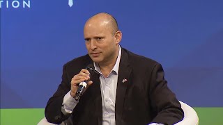 Former Israeli PM Naftali Bennett in conversation at Canada Strong and Free Networking Conference [upl. by Crenshaw217]