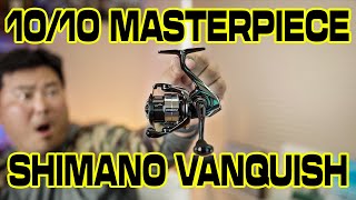 The ULTIMATE LIGHTEST Reel  2023 Shimano Vanquish Review [upl. by Innej]