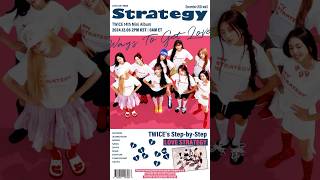 TWICE 14TH MINI ALBUMquotSTRATEGYquot Snippet of Strategy feat Megan Thee Stallion✨ TWICE STRATEGY [upl. by Airamak]