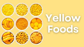 The health benefits of YELLOW foods [upl. by Trent]