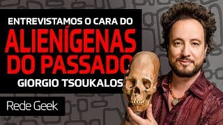 Entrevistamos GIORGIO TSOUKALOS o cara do ALIENÍGENAS DO PASSADO [upl. by Zulema494]