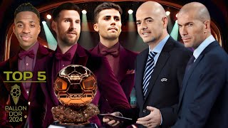 Top 5 Ballon dor 2024 ► Power Rankings Update ● HD [upl. by Ahselrak]