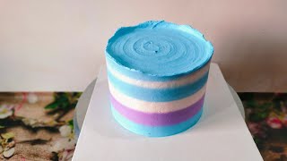 Cake finishing  কেকের ফিনিশিং আনবেন যেভাবে  Cake decoration  Cake design  cake cakefrosting [upl. by Kammerer798]