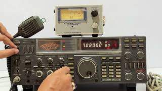 Icom IC760 Pro HF 140W Open Freq [upl. by Patsis]