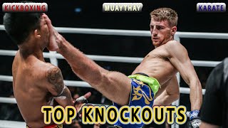 Top Kickboxing amp Muay Thai Knockouts 2024 [upl. by Kenley44]