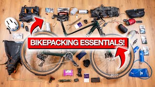 My COMPLETE Bikepacking Gear Setup Bags lights tools sleep system and musthave items [upl. by Piks589]