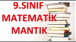 9SINIF MATEMATİK MANTIK2024 [upl. by Attebasile399]