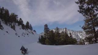 Tim and Brandon falling off the snowmobile [upl. by Laynad]