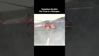 Sometimes there are no roads to the fire SkyCrane Helicopter FireFighting [upl. by Leagiba]