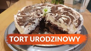 Wiśniowy tort urodzinowy  piekę pierwszy raz [upl. by Grannie577]