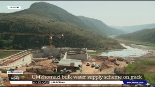 Umkhomazi bulk water supply scheme on track [upl. by Tterraj928]