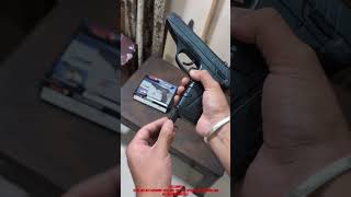 Gamo P25 blowback CO2 pellet airgunair pistol in India no license needed [upl. by Nwahsel]