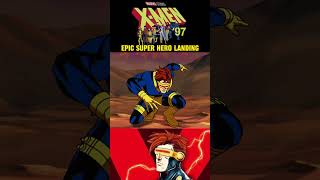 XMen 97  Cyclops Epic Super Hero Landing xmen xmen97 cyclops cyclopshighlights [upl. by Oram]