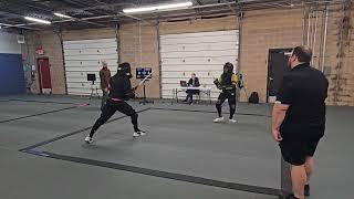 Scioto Open  JW Pugnetti vs Thomas Kesler Longsword Div A Pools [upl. by Dnalkrik]