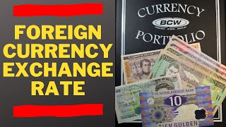 Foreign Currency Exchange Rate [upl. by Glassco]