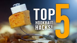 TOP 5 HOOKBAIT HACKS For Carp Fishing Including Simple PopUp Rig Mainline Baits Carp Fishing TV [upl. by Atnoid]