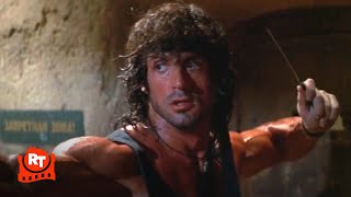 Rambo III 1988  Rambo Destroys a Soviet Base Scene  Movieclips [upl. by Sherrard]