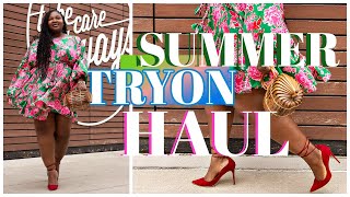 SUMMER COLLECTIVE Tryon haul I Curvy PLUS SIZE FASHION SUPPLECHIC [upl. by Anitsej]