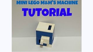 Lego Tutorial  Mini MampM Machine V1 [upl. by Collar]