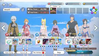 Tutorial  Danmachi Battle Chronicle  Ishtar Familia  Very Hard  Poder de Batalla menor que 45780 [upl. by Ecnal619]