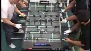 Foosball TableSoccer European Championship [upl. by Ahsimet29]