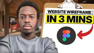 How To Design a WEBSITE Wireframe In Figma 2024 Tutorial [upl. by Ettereve]