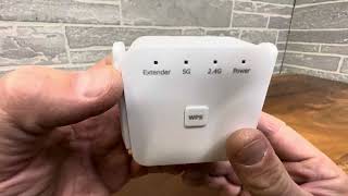 WPS Wifi Extender Signal Booster [upl. by Hutner]