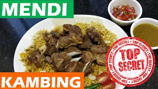 Resepi Nasi Arab Kambing  Paling Mudah 2023 [upl. by Aicatsue362]