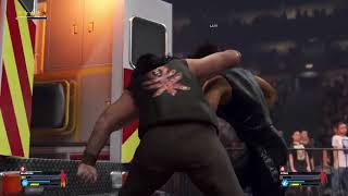 WWE 2K24 IYH 11 Buried Alive Mankind Vs Sting Ambulance Match [upl. by Asenaj725]