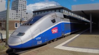 German High Speed Trains at Mannheim Main Station 14082014 [upl. by Costanzia]