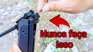 5 Coisas que você não deve fazer com Carabina de pressão [upl. by Dnalyr]