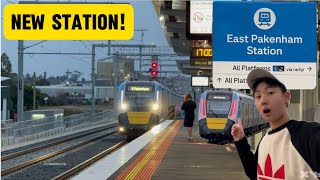 ALL NEW East Pakenham Station  Melbournes NEWEST Train Station [upl. by Naujuj]