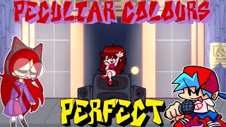 Friday Night Funkin  Perfect Combo  Peculiar Colours Mod  Cutscenes HARD [upl. by Nerua]