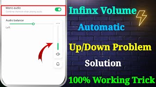 Infinix Volume Automatically Goes Down  Infinix Volume Automatically Goes Up And Down Problem [upl. by Rus]