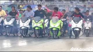 KEREN  MODIFIKASI MOTOR DRAG THAILAND NGO [upl. by Arathorn]